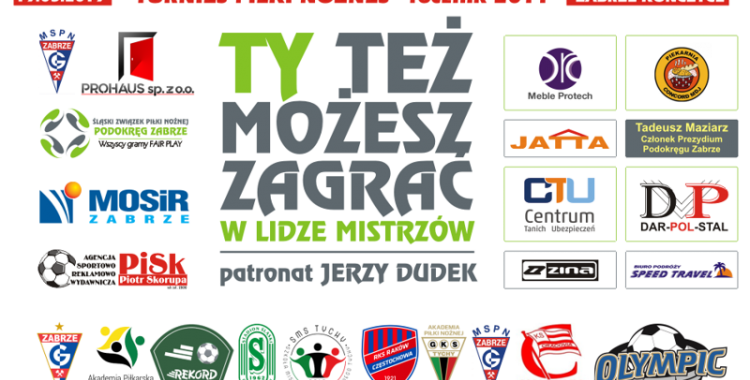 Turniej piłkarski dzieci (rocznik 2011) TY TEŻ MOŻESZ ZAGRAĆ W LIDZE MISTRZÓW